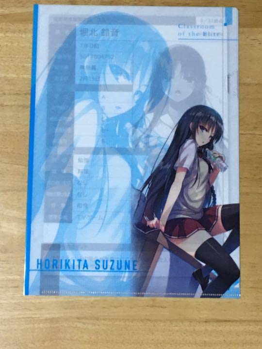 ようこそ実力至上主義の教室 生徒データベース入りトレーディングクリアファイル 駿河屋 -<中古>全7種セット 「ようこそ実力至上主義の教室へ 生徒